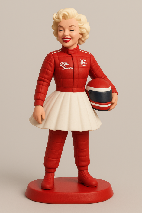 Marilyn Monroe 3d Printed figurine